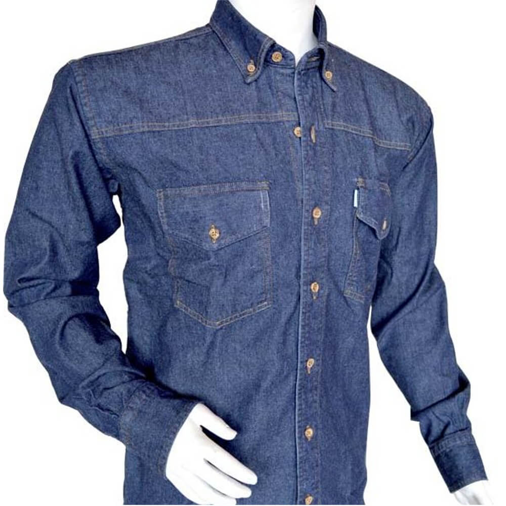 Camisa Jean Dotacion 7 onzas Seguridad y Altura