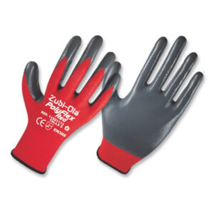 Guante Poliester Nitrilo Polyflex Red Zubiola